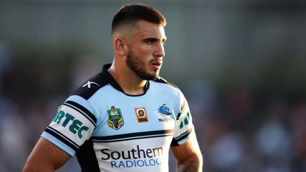 "When you don't see the ball, it gets pretty boring out there": Cronulla's Jack Bird.