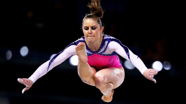 World champion Lauren Mitchell is just one of the top athletes to come through the Women's Artistic Gymnastics National Centre of Excellence. Photo: Getty Images