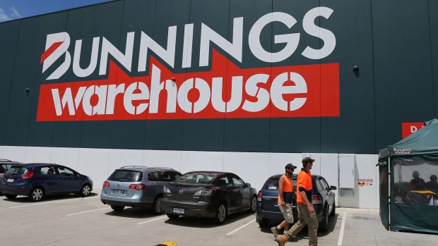 Bunnings continued to grow in Australia but has run into trouble in the UK and Ireland. 