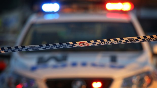 A male motorcyclists has died in a single-vehicle crash near Queanbeyan.
