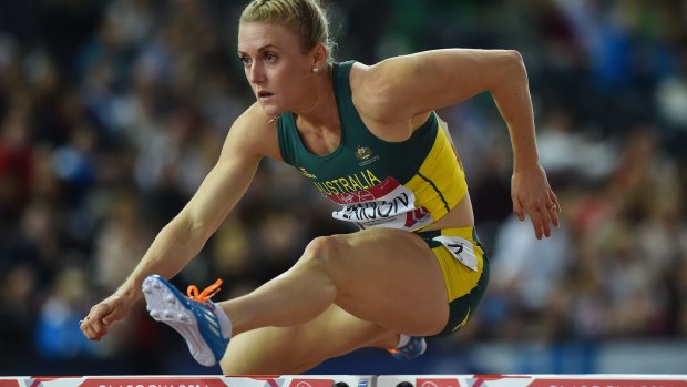 Sally Pearson is playing down her clash with Canberra's Melissa Breen.