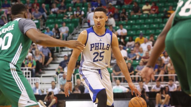 Work to do: Ben Simmons says he has to work on 'everything' before his NBA rookie season.
