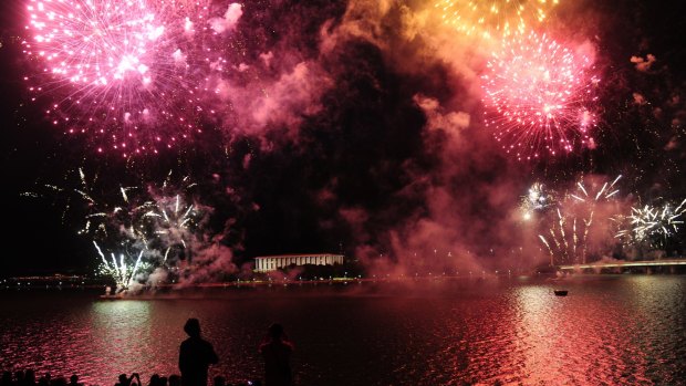 The Australia Day firework events are held across the nation.