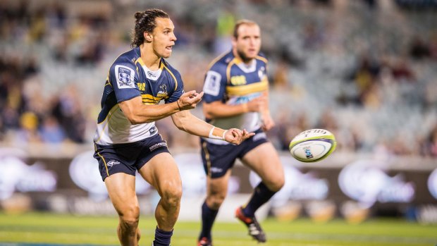 Ready: Matt Toomua wants to be back in the Brumbies' starting line up.