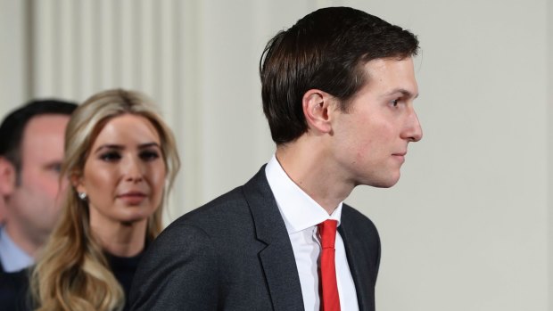 Kushner and his wife Ivanka Trump both hold senior roles in the White House.