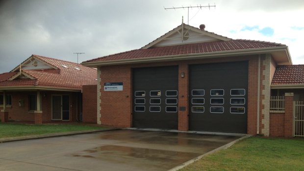 The fire station in Rockingham.