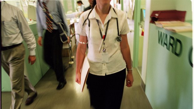 Female health professionals are at twice the risk of suicide according to report.