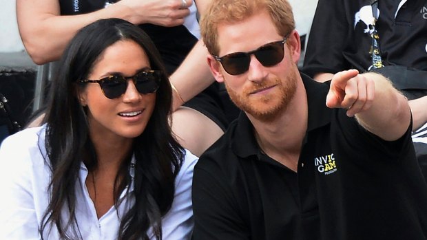 Prince Harry and Meghan Markle made their first public appearance together at the Invictus Games in Toronto in September.