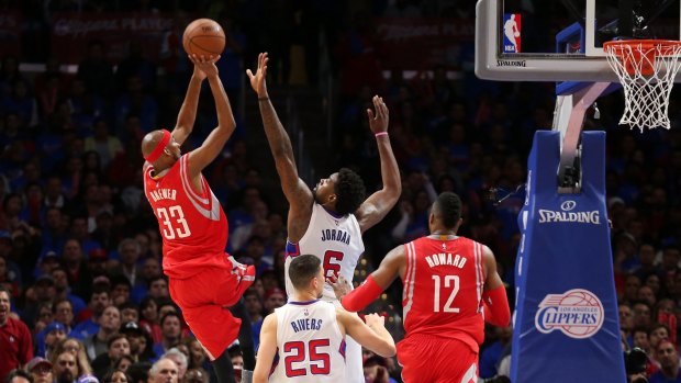 Clutch: Corey Brewer starred for Houston in the big win.