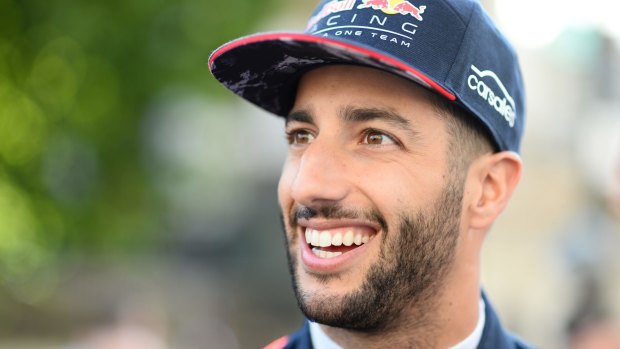 Daniel Ricciardo is enjoying success despite engine power issues.