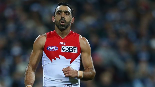 Michael O'Loughlin says Adam Goodes "did the right thing that night".