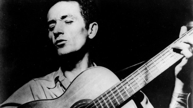 Woody Guthrie wrote the song as a retort to 'God Bless America'.