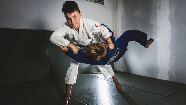 A two-time Australian judo champion, Kambah boy Kai Callaway, 12, is carrying the baton on Thursday for the Commonwealth Gam