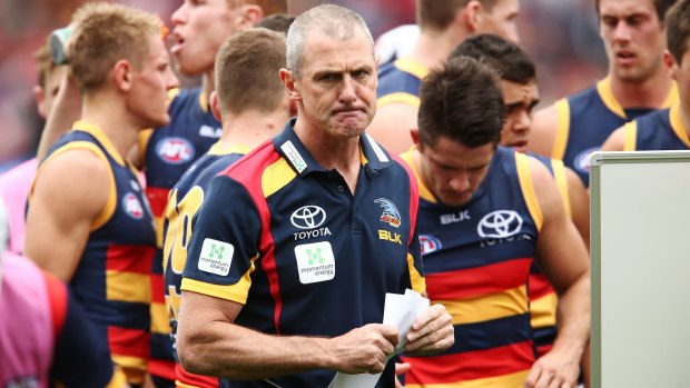 Adelaide Crows coach Phil Walsh.