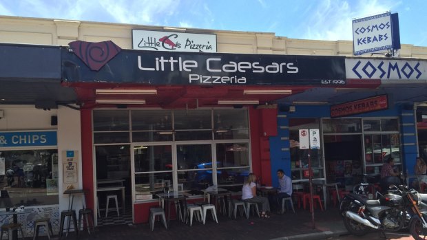 Little C's Pizzeria, just 50 metres from Theo + Co.