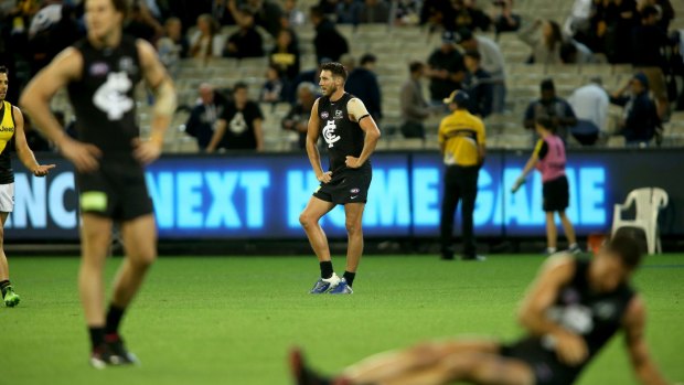 Dale Thomas returns to the Carlton line-up.