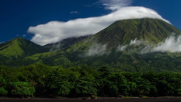 Sangeang Api Volcano Island, West Nusa Tenggara.