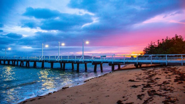 Sunset at Picnic Bay.