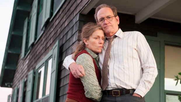Frances McDormand and Richard Jenkins play a small-town couple in <i>Olive Kitteridge</i>.