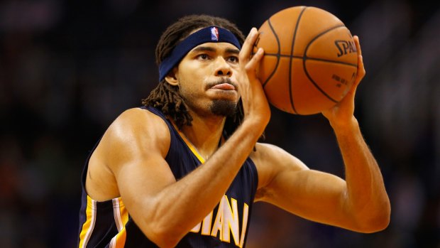Stabbed: Indiana Pacers forward Chris Copeland.