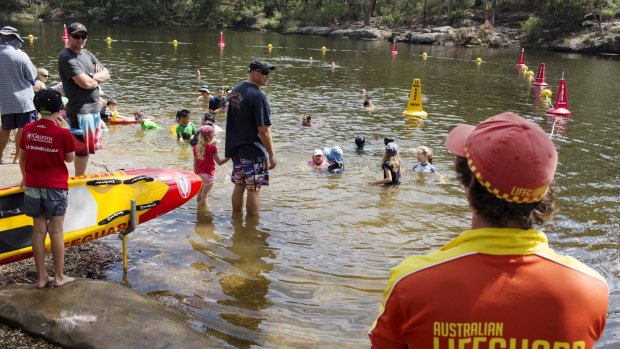 It is the first time since Lake Parramatta has been patrolled since the 1940s.