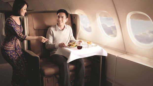 Singapore Airlines' reputation for excellent service is well-deserved.