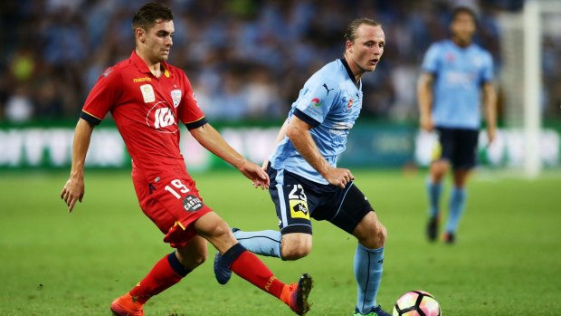 Ben Garuccio says he hasn't given up on Adelaide making a late charge towards the A-League finals.