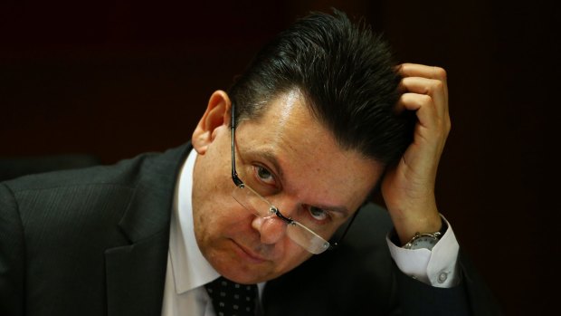 The Abbott government did not support a private member's bill by the independent senator for South Australia Nick Xenophon.