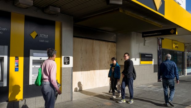 The Commonwealth Bank branch in Springvale.