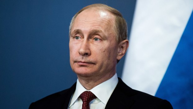 Russian President Vladimir Putin in February. Putin has made his support for Assad clear.