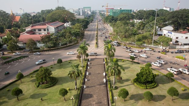 Road rules are not so much ignored in Laos as non-existent.