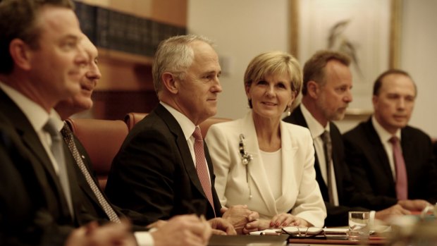 Prime Minister Malcolm Turnbull has built a more moderate, socially progressive ministry.