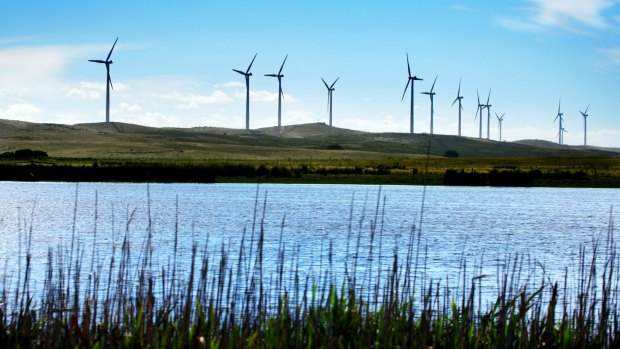 By 2020, Canberra aims to have all its energy from renewable sources.
