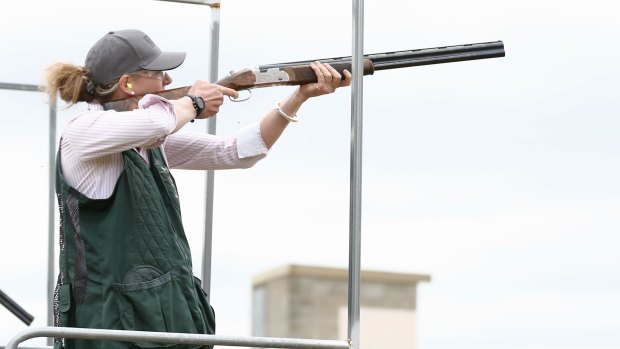 "Political decision based on fear": Nationals senator Bridget McKenzie, pictured at the Canberra International Clay Target Club in 2015. 