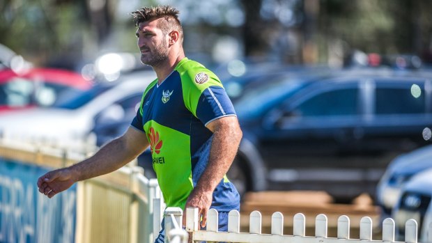 Dave Taylor is officially a Canberra Raider.