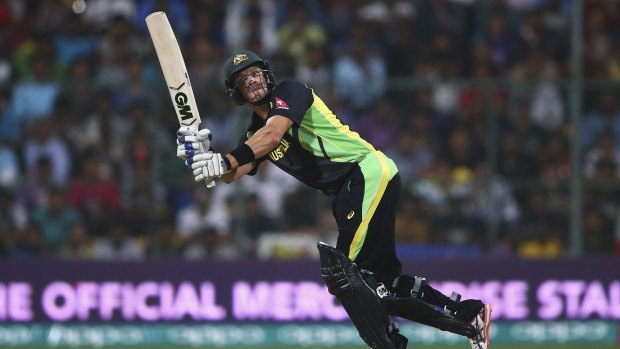 Final farewell: Shane Watson bats during the ICC World Twenty20 tournament.