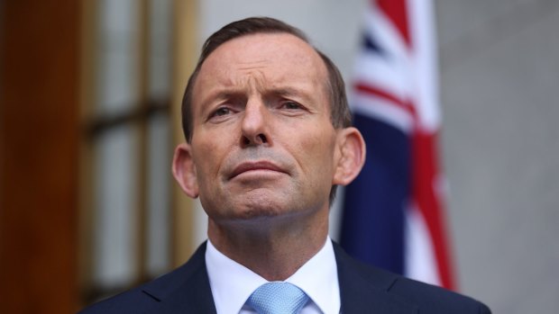 Ignoring reality: Tony Abbott.