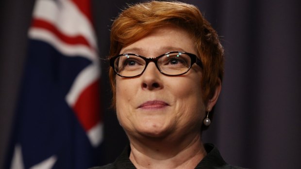 "Members of the Australian Defence Force operate under strict rules of engagement": Marise Payne.