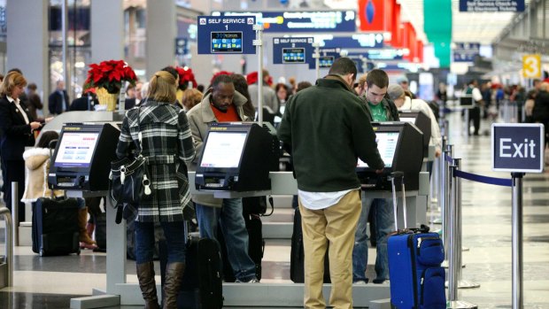 O'Hare International Airport in Chicago. This is a hub for the world's largest and third-largest airlines, and sits at the aviation crossroads of America. It's jammed accordingly. 