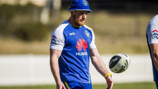 Raiders half Josh McCrone says Canberra has hit 'rock bottom' and has backed coach Ricky Stuart to make the necessary calls to lift the club.