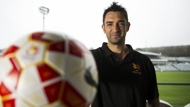 Canberra's Ned Zelic is an Asian Cup ambassador.