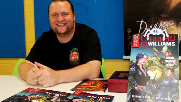 Queanbeyan's Tim Stiles has published his first solo comic book. 