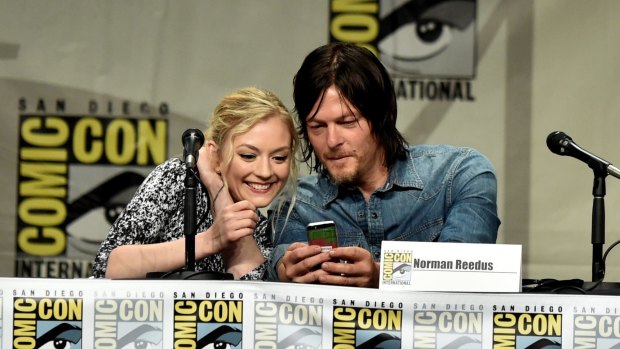 Norman Reedus with his former costar Emily Kinney will be onboard the Norwegian Pearl.