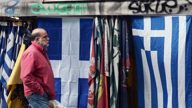 The Greek finance minister was forced to retreat from claims that his government could hold a referendum on its euro membership.