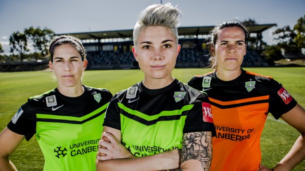 Canberra United get their three Matildas - Caitlin Munoz, Michelle Heyman and Lydia Williams - back as they finally get to play at home again.