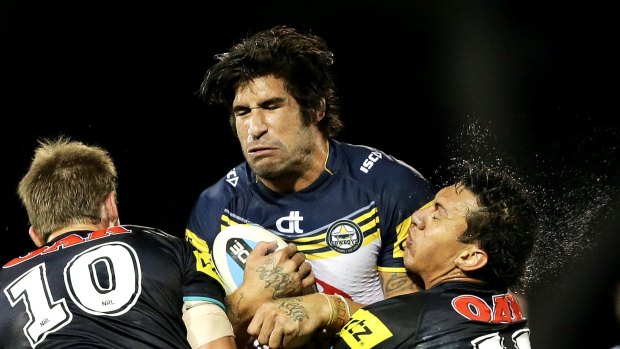 James Tamou could be wearing lime green in 2016 after discussing a mutual release from the North Queensland Cowboys.