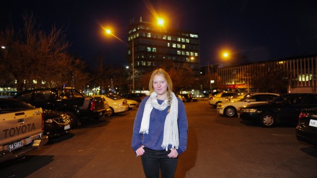 Veronica Trow, 21 of Curtin said every extra dollar paid in parking adds up. 