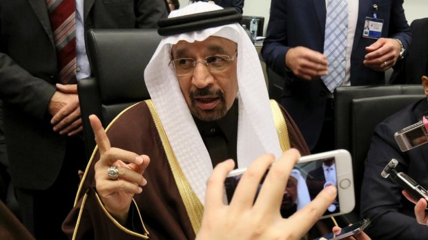 Don't be fooled, says Saudi Arabia's energy minister, Khalid Al-Falih: "We see the green shoots of the recovery."