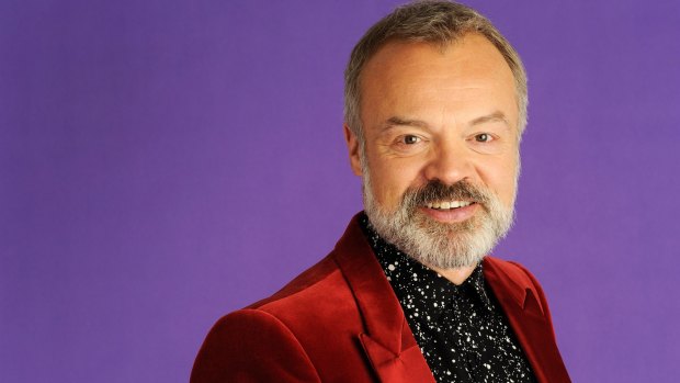 Tongue-in-cheek: Fast ad-libs from a cheeky host on <i>The Graham Norton Show</i>.