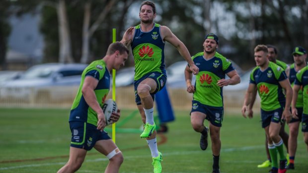 Canberra Raiders fullback Jack Wighton thinks his returning captain Jarrod Croker will be jumping out of his skin against Wests.